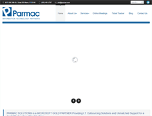 Tablet Screenshot of parmac.com